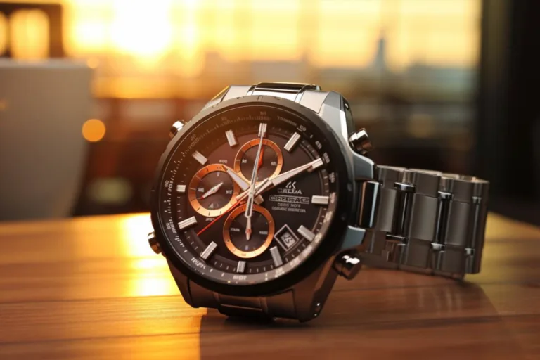 Casio edifice eqs 600db 1a4uef: the ultimate blend of style and functionality